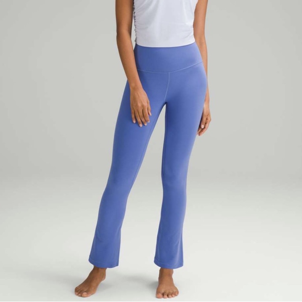 lululemon athletica Periwinkle Flare Leggings